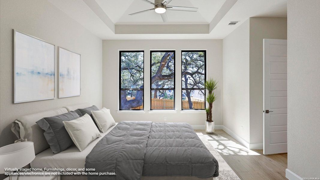 Furnished interior view inside a new home in The Ranches at Creekside, Boerne (Image 10).