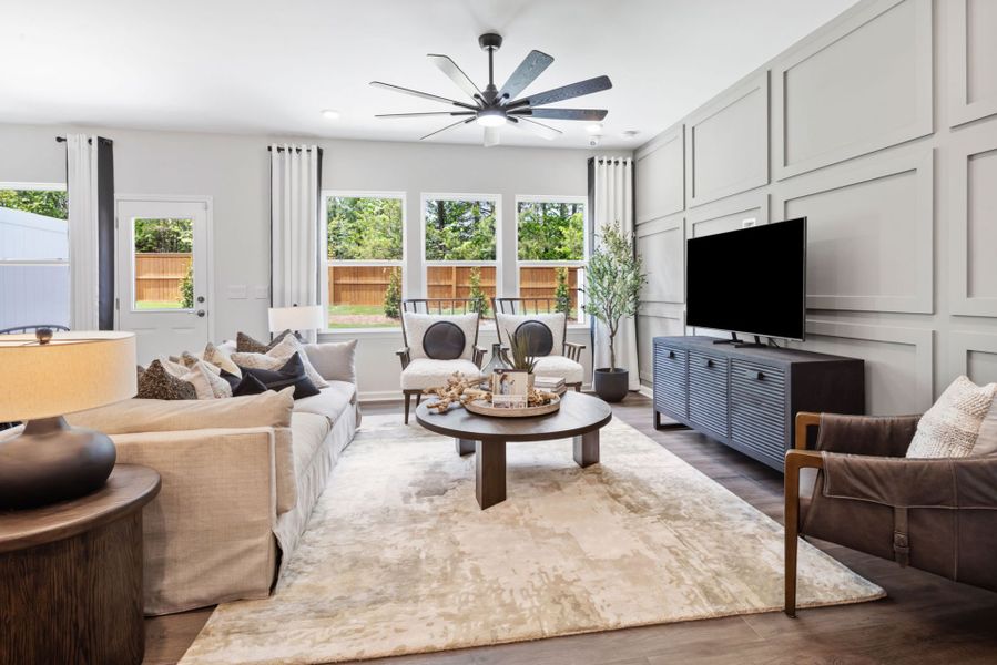 Spacious Living Room