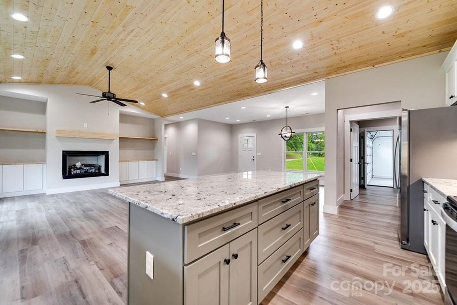 Furnished interior view inside a new home in , Clyde (Image 8).