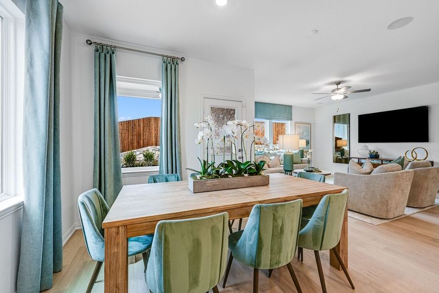 Furnished interior view inside a new home in River Ridge, Crandall (Image 7).
