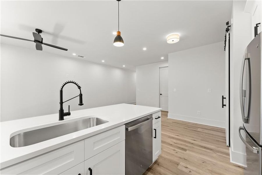 Furnished interior view inside a new home in , Gainesville (Image 8).