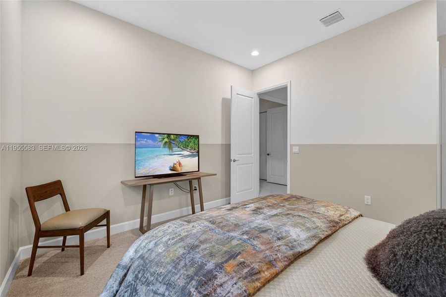 Furnished interior view inside a new home in , Port St. Lucie (Image 17).