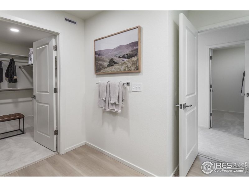 Furnished interior view inside a new home in Granary Trailblazer Collection - Single Family Homes, Johnstown (Image 36).