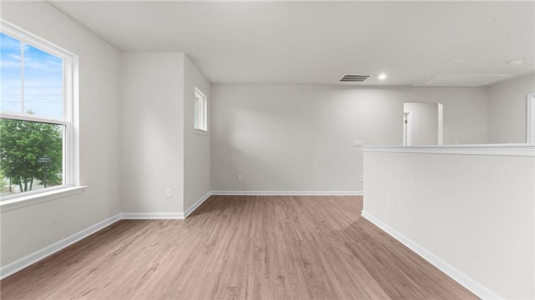 Spacious, unfurnished interior of a new home in Riverwood, Dallas (Image 38). Spacious, unfurnished interior of a new home in Riverwood, Dallas (Image 38).