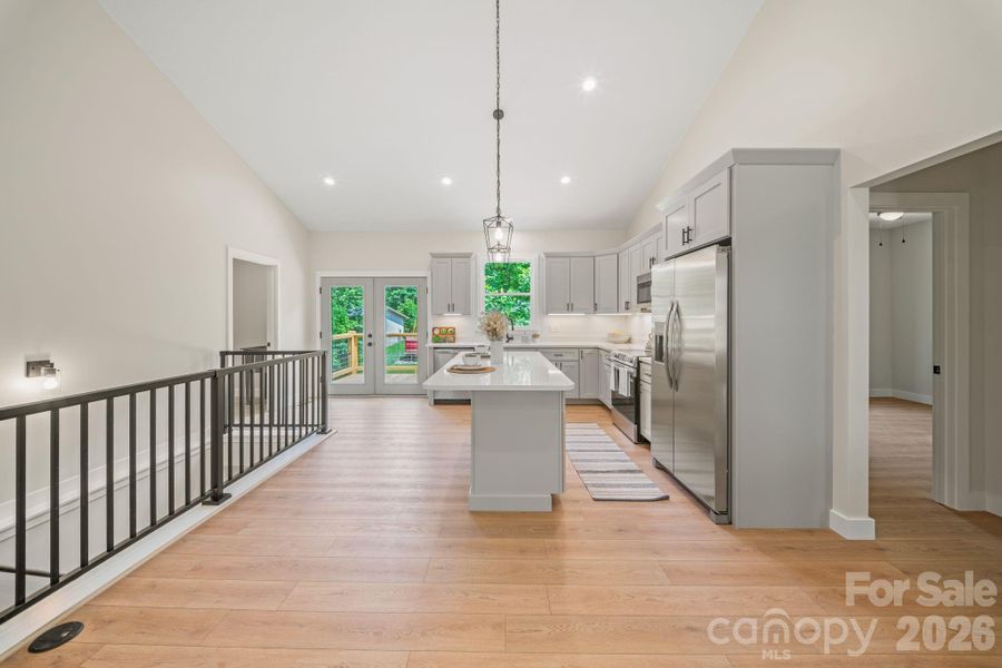Furnished interior view inside a new home in , Waynesville (Image 8).