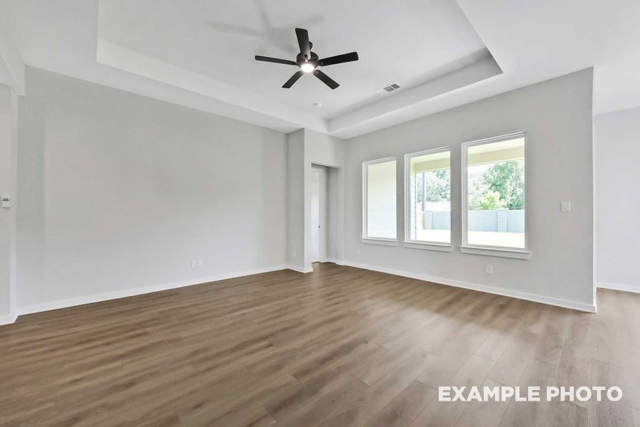 Representative unfurnished interior of a home built from the The Sequoia by Davidson Homes LLC in Sundance Cove, Crosby (Image 25).