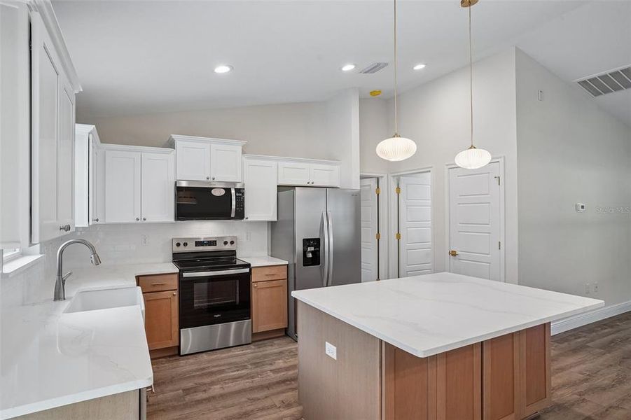 Furnished interior view inside a new home in , Citrus Springs (Image 10).