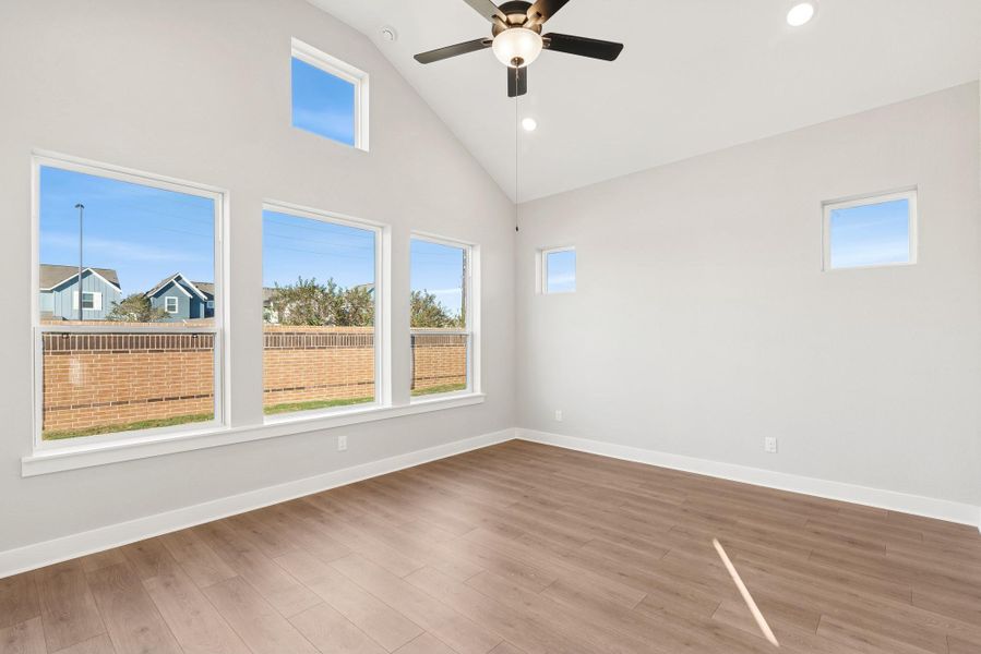 Spacious, unfurnished interior of a new home in , Katy (Image 27). Spacious, unfurnished interior of a new home in , Katy (Image 27).