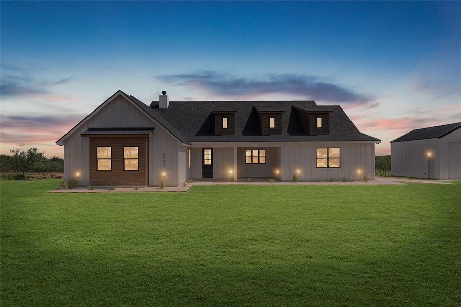 Front exterior of a new home in , Temple, TX, highlighting curb appeal (Image 1).