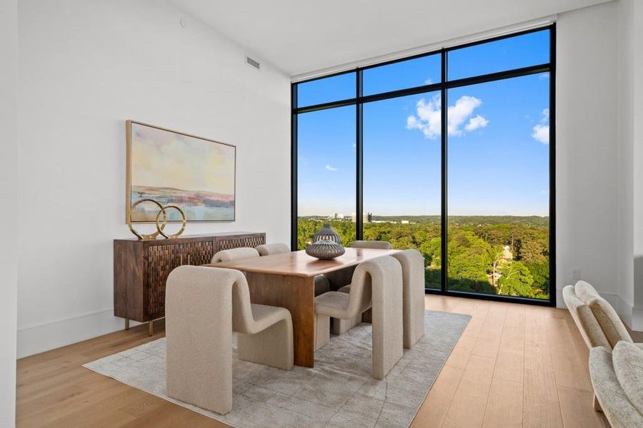 Furnished interior view inside a new home in The Dillon Buckhead, Atlanta (Image 50).
