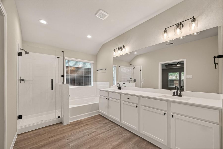 Furnished interior view inside a new home in , South Houston (Image 7).