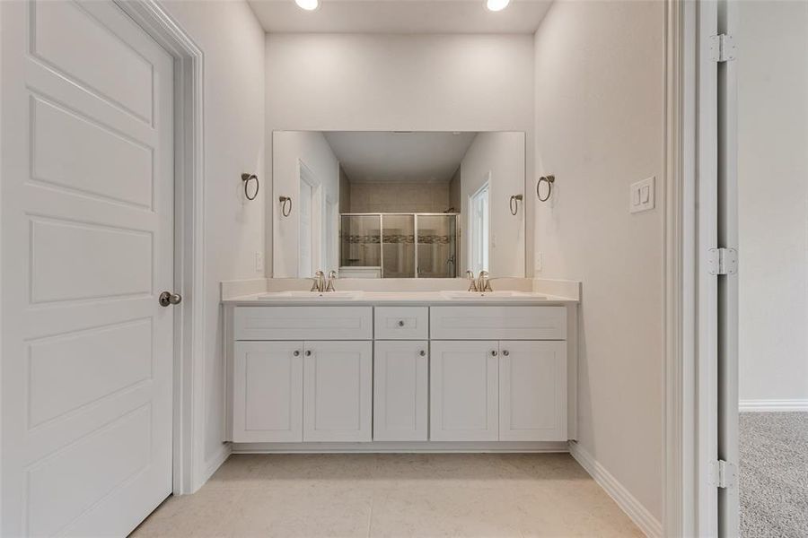 Furnished interior view inside a new home in City Point, North Richland Hills (Image 5).