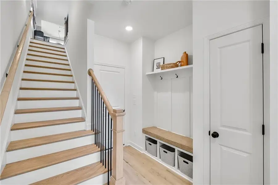 Furnished interior view inside a new home in The Village at River Green, Canton (Image 6).