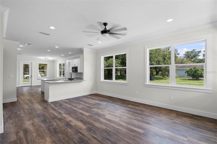 Spacious, unfurnished interior of a new home in , Tampa (Image 11). Spacious, unfurnished interior of a new home in , Tampa (Image 11).