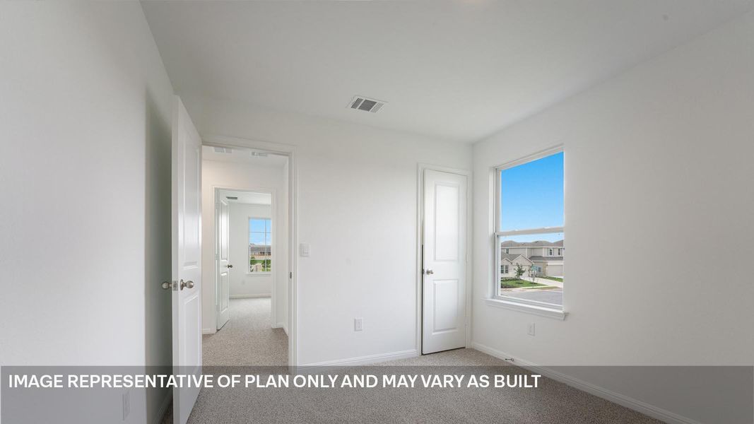 Spacious, unfurnished interior of a new home in Prairie Lakes, Buda (Image 18).