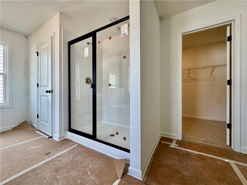 In-progress construction of a new home in Eastlyn Crossing, Flowery Branch, GA (Image 23).