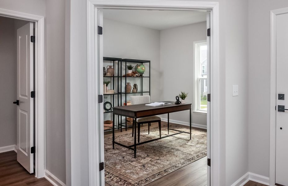 Moorpark Study in new home construction by Pulte Homes at Millstone Moorpark Study in new home construction by Pulte Homes at Millstone