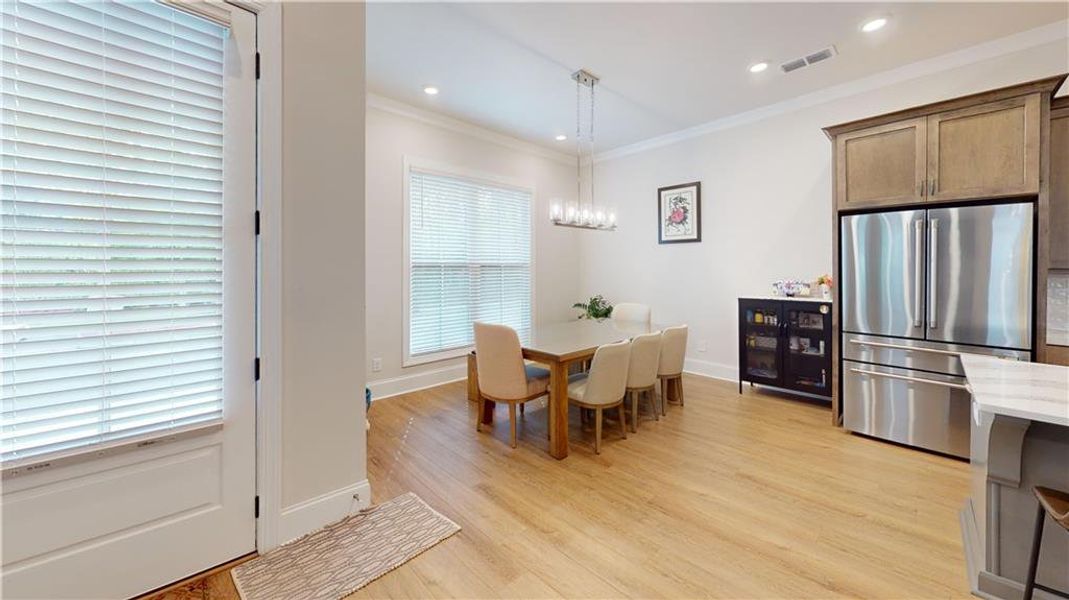 Furnished interior view inside a new home in , Peachtree Corners (Image 19).