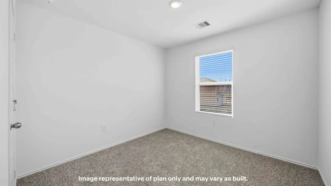 Representative unfurnished interior of a home built from the The Dama by D.R. Horton in Pari Estates, Lubbock (Image 26). Representative unfurnished interior of a home built from the The Dama by D.R. Horton in Pari Estates, Lubbock (Image 26).