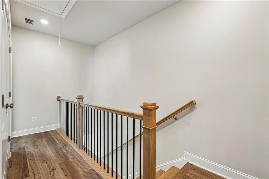 Spacious, unfurnished interior of a new home in Waterside Townhomes, Peachtree Corners (Image 39). Spacious, unfurnished interior of a new home in Waterside Townhomes, Peachtree Corners (Image 39).