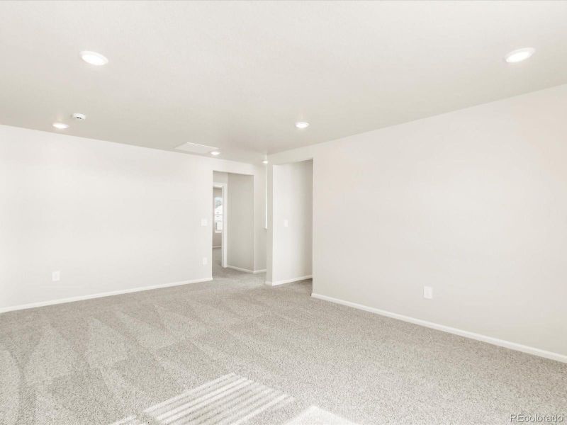 Spacious, unfurnished interior of a new home in Revere at Johnstown, Johnstown (Image 28). Spacious, unfurnished interior of a new home in Revere at Johnstown, Johnstown (Image 28).