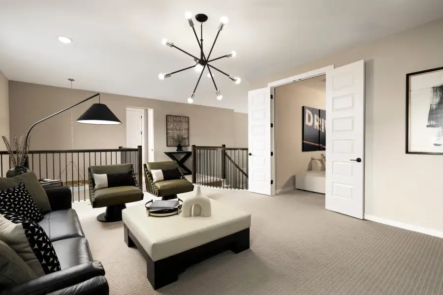 Furnished interior view inside a new home in Edgewood, Leander (Image 42).