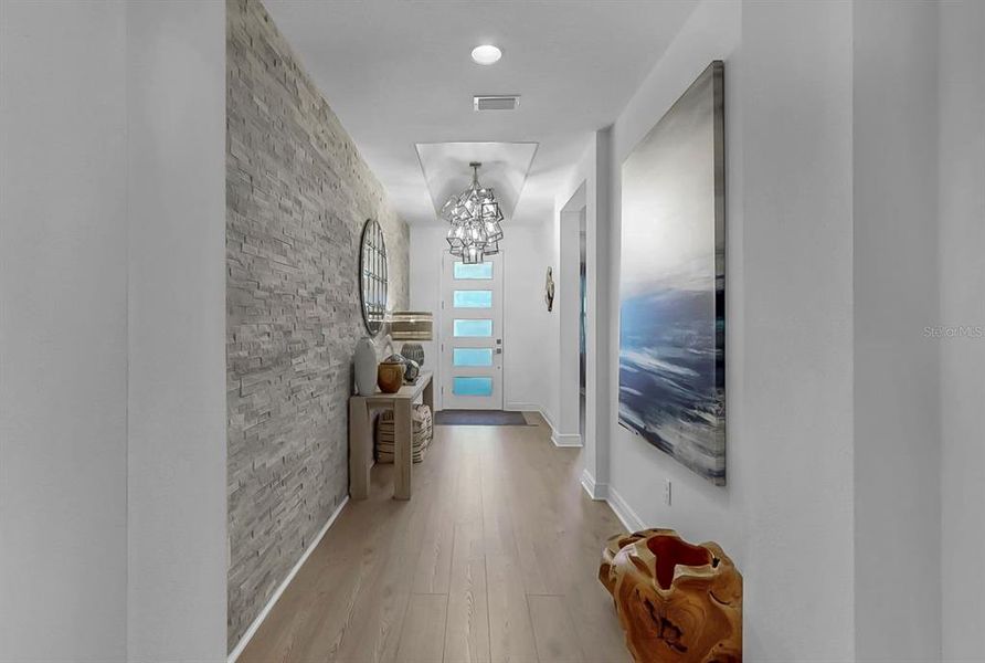 Furnished interior view inside a new home in , Sarasota (Image 11).