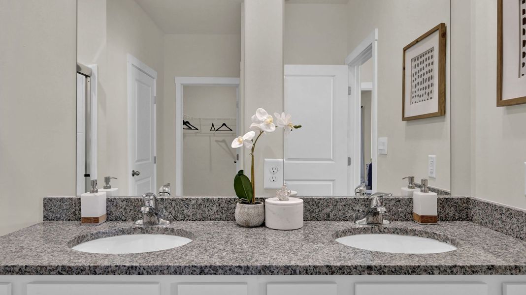 Representative furnished interior of a home built from the Cali by D.R. Horton in Archer's Pointe, Johnson City (Image 21).