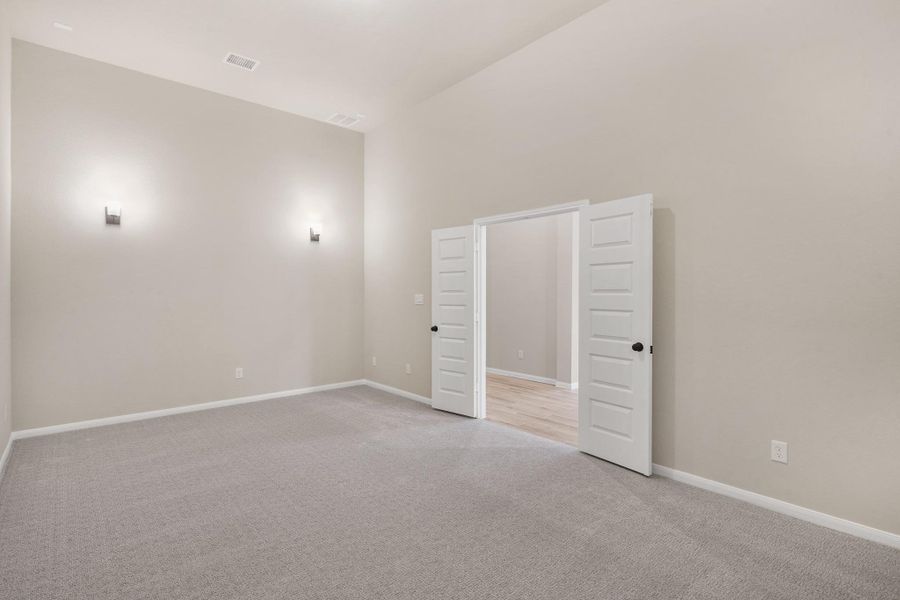 Relaxing media room (*Photo not of actual home and used for illustration purposes only.) Relaxing media room (*Photo not of actual home and used for illustration purposes only.)