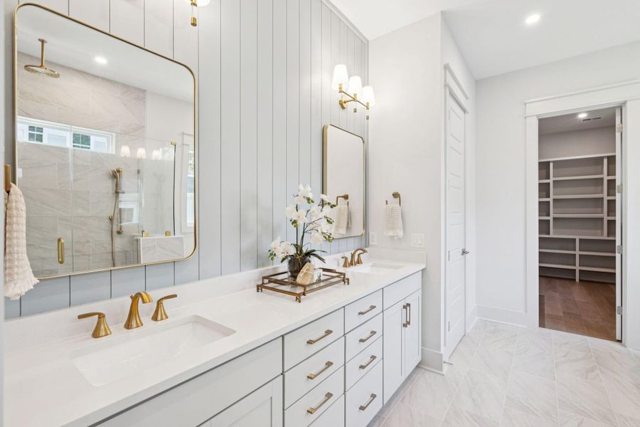 Furnished interior view inside a new home in , Johns Island (Image 44).