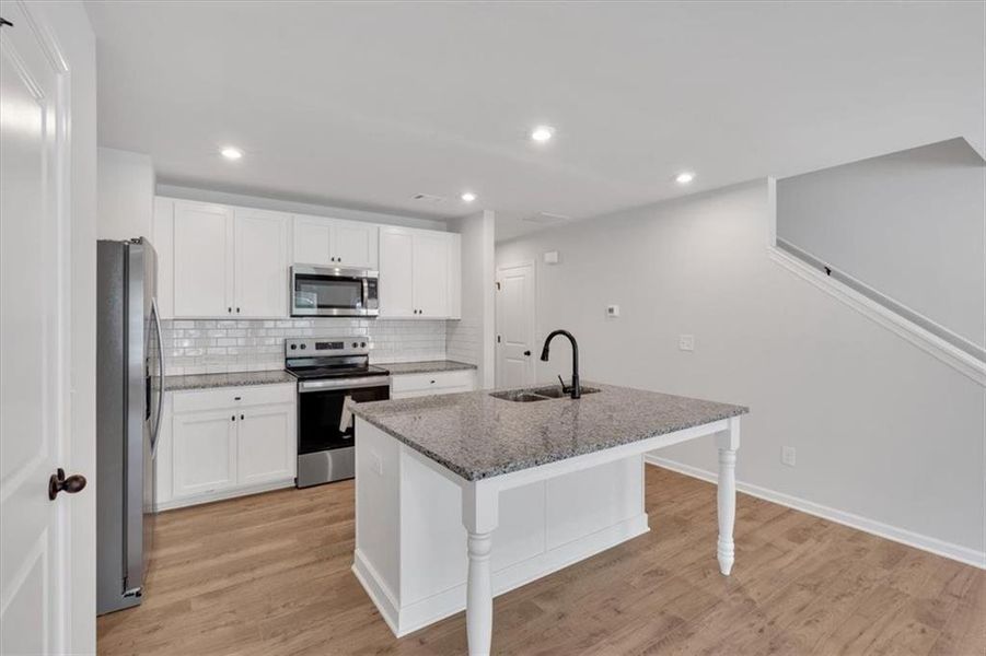 Furnished interior view inside a new home in Village Green, Adairsville (Image 6).