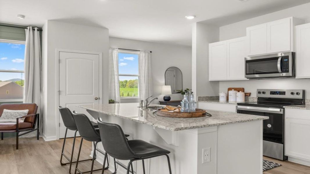 Furnished interior view inside a new home in Rolling Meadows, Jasper (Image 5).