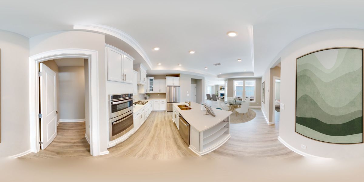Representative furnished interior of a home built from the Palazzo by Epcon Communities in The Courtyards on the Greenway, Matthews (Image 49).
