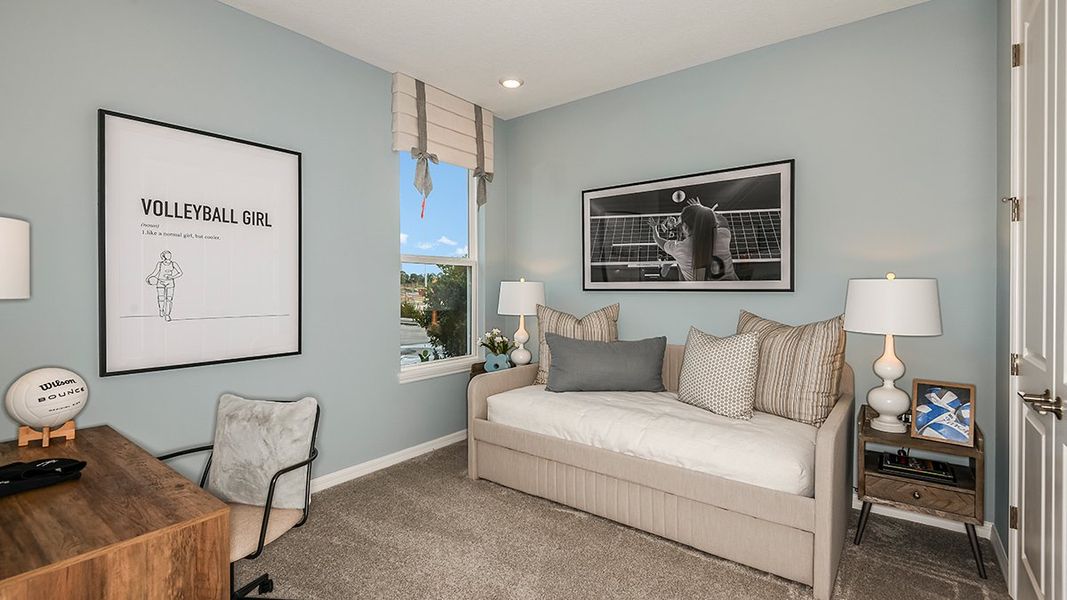 Furnished interior view inside a new home in Veranda Oaks, Port St. Lucie (Image 12). Furnished interior view inside a new home in Veranda Oaks, Port St. Lucie (Image 12).