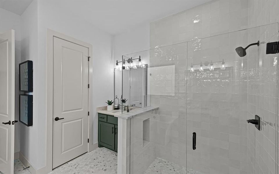 Furnished interior view inside a new home in The Grove Frisco, Frisco (Image 14).