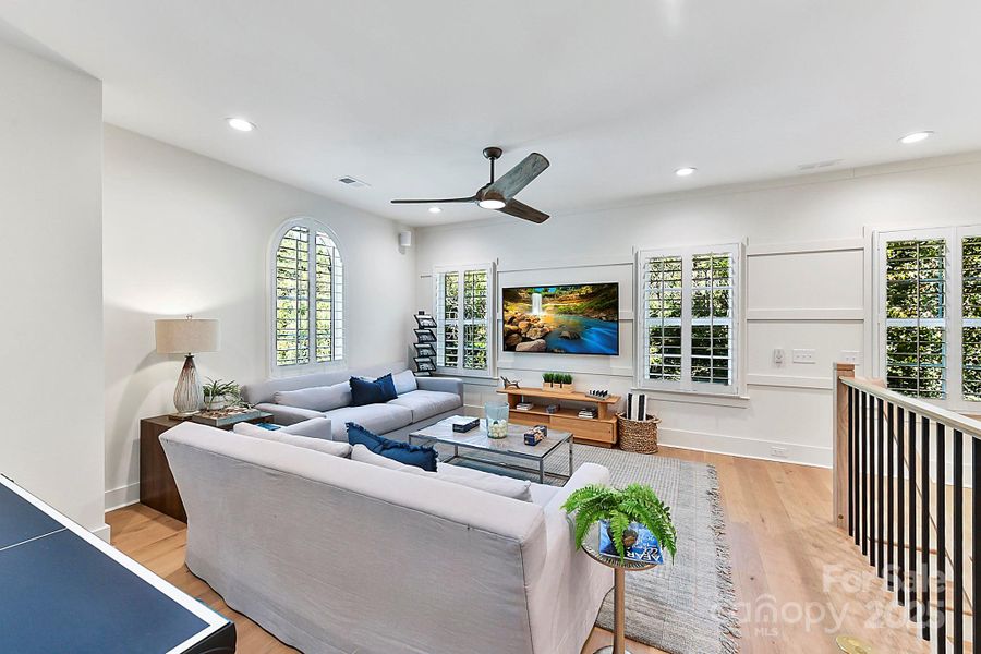 Furnished interior view inside a new home in , Weddington (Image 30).