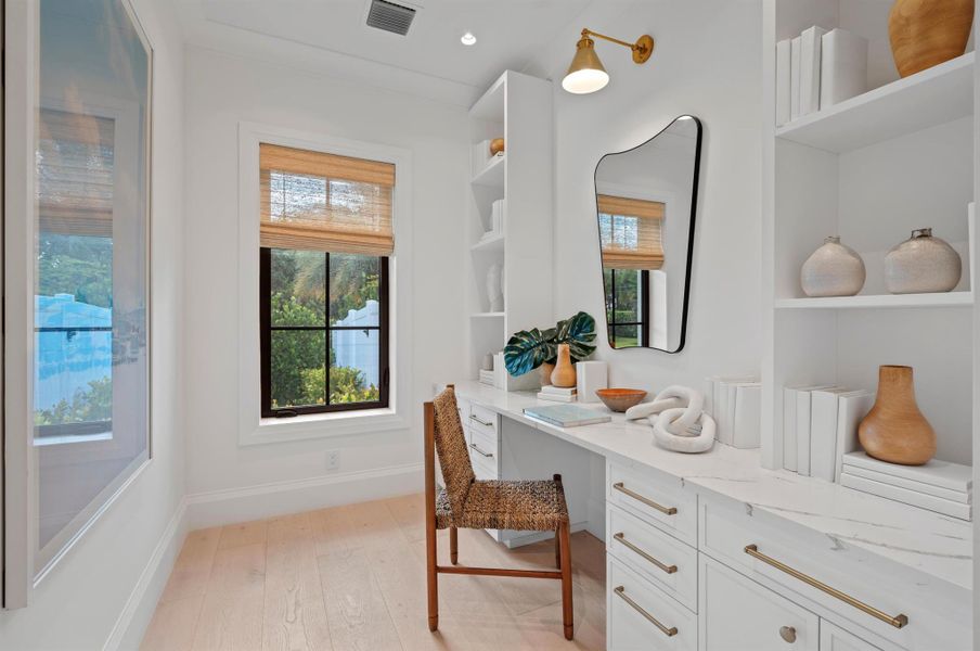 Furnished interior view inside a new home in , Delray Beach (Image 4).