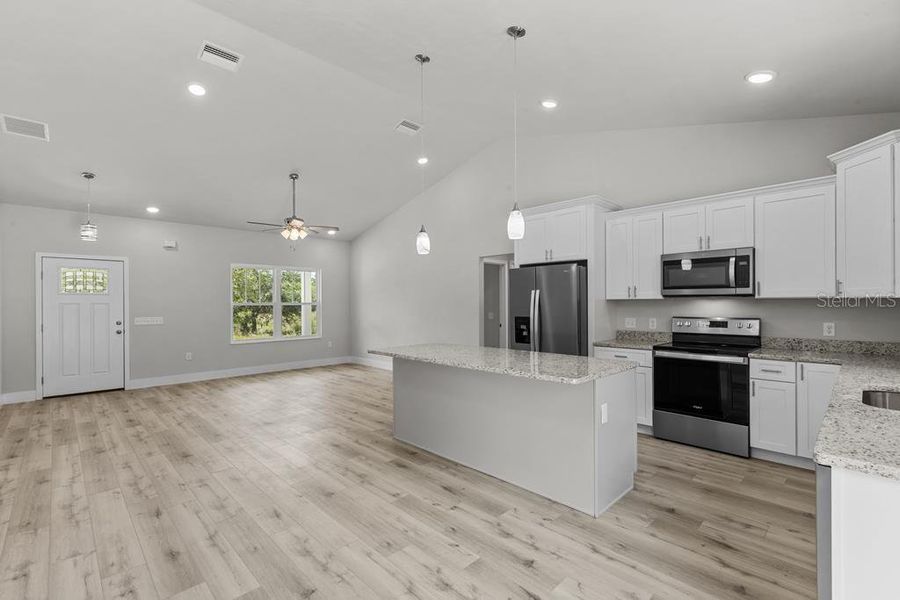 Furnished interior view inside a new home in , Bell (Image 9).