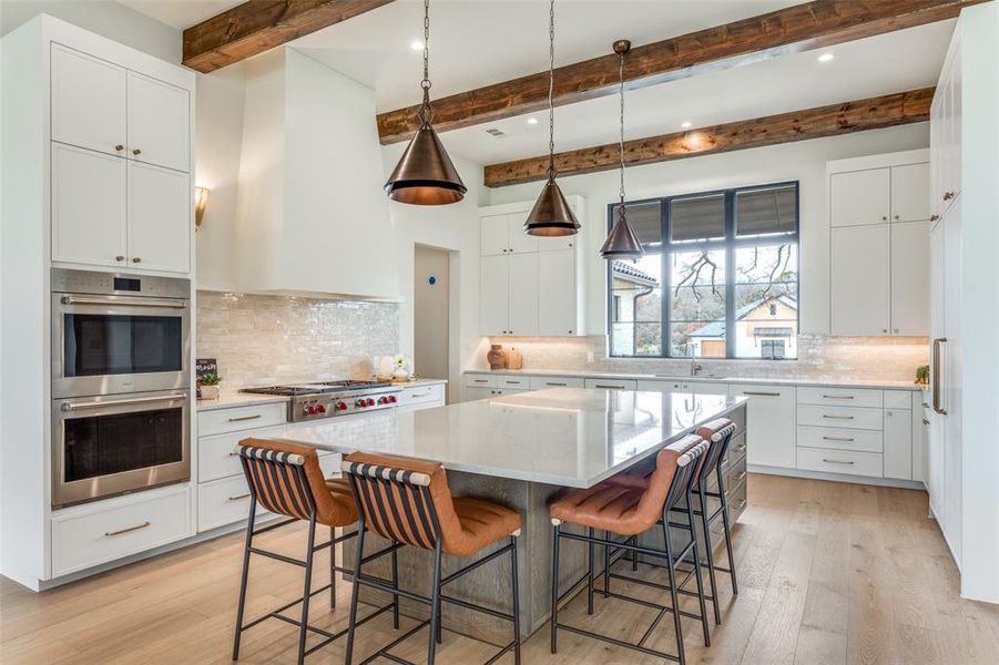 Furnished interior view inside a new home in Samantha Springs, Keller (Image 8).