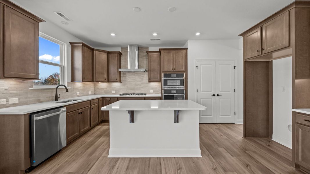 The Drayton Plan by DRB Homes in McBride Indian Trail, NC - Kitchen