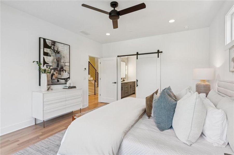 Furnished interior view inside a new home in , Atlanta (Image 33). Furnished interior view inside a new home in , Atlanta (Image 33).