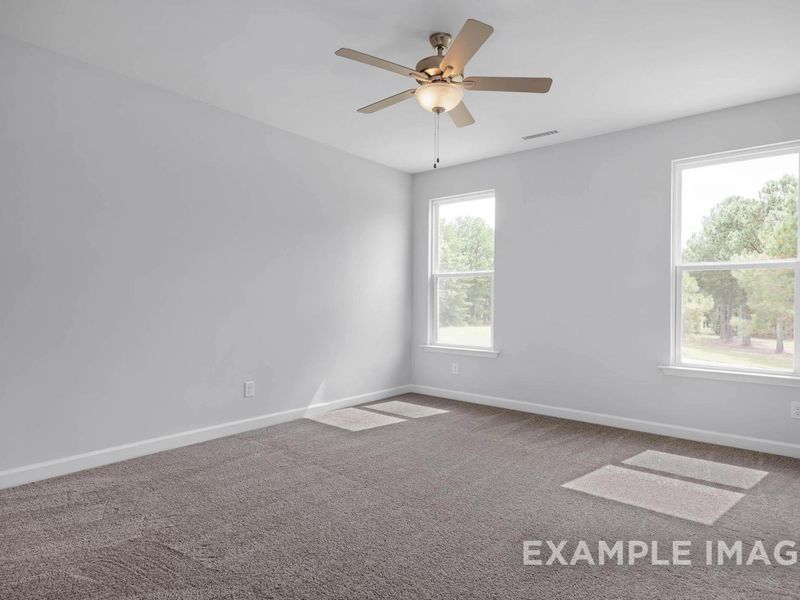 Spacious, unfurnished interior of a new home in Retreat at North Main, Lillington (Image 12).