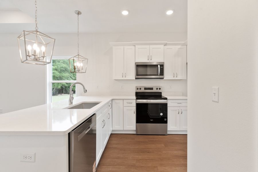 Furnished interior in a model home at Homewood Estates in Crestview (Image 21).