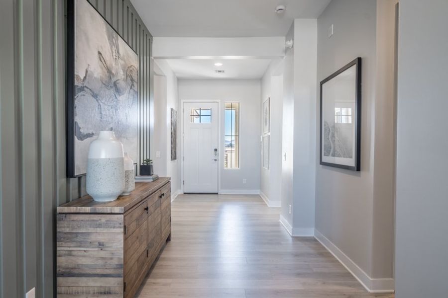 Furnished interior view inside a new home in Legado, Queen Creek (Image 5).