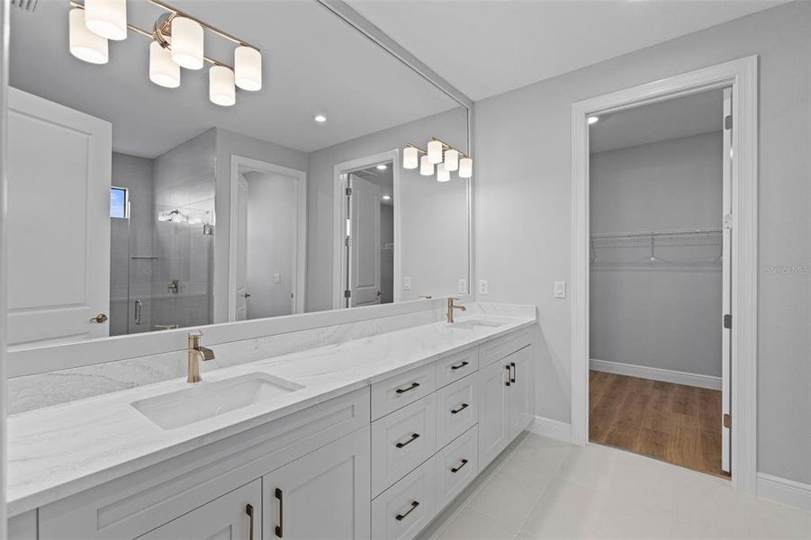 Furnished interior view inside a new home in Woodland Preserve, Parrish (Image 11). Furnished interior view inside a new home in Woodland Preserve, Parrish (Image 11).