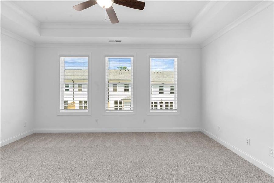 Spacious, unfurnished interior of a new home in Evanshire Townhomes, Duluth (Image 22).