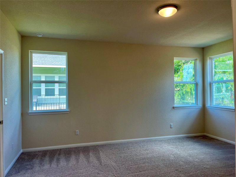 Spacious, unfurnished interior of a new home in Anthem Cottages, Kyle (Image 19). Spacious, unfurnished interior of a new home in Anthem Cottages, Kyle (Image 19).