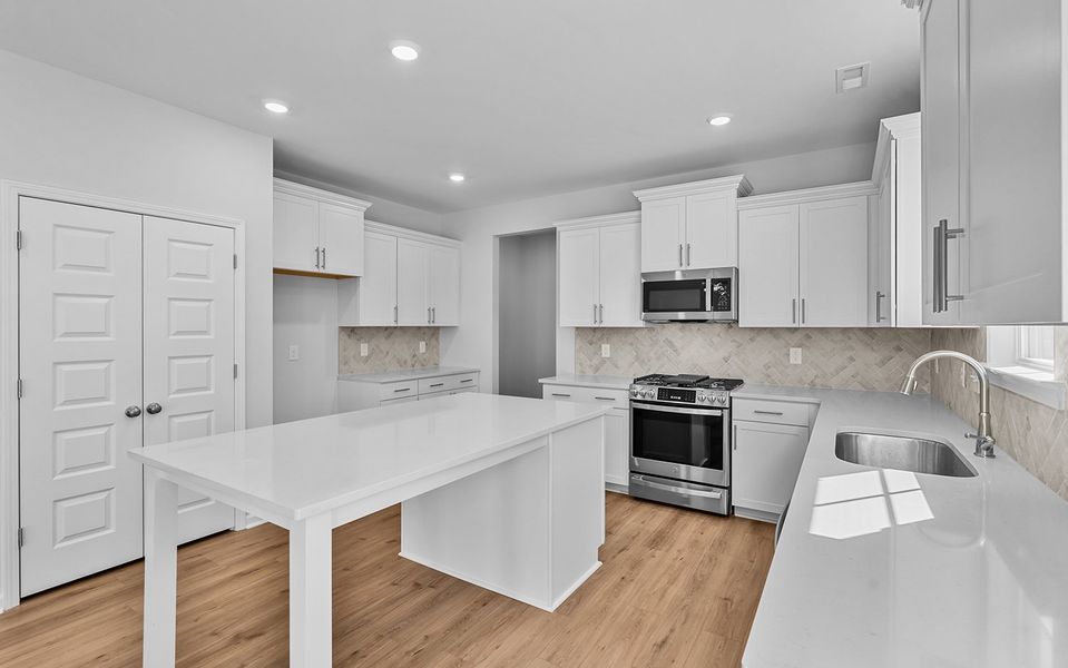 Furnished interior view inside a new home in Watkins Landing, Kernersville (Image 15).