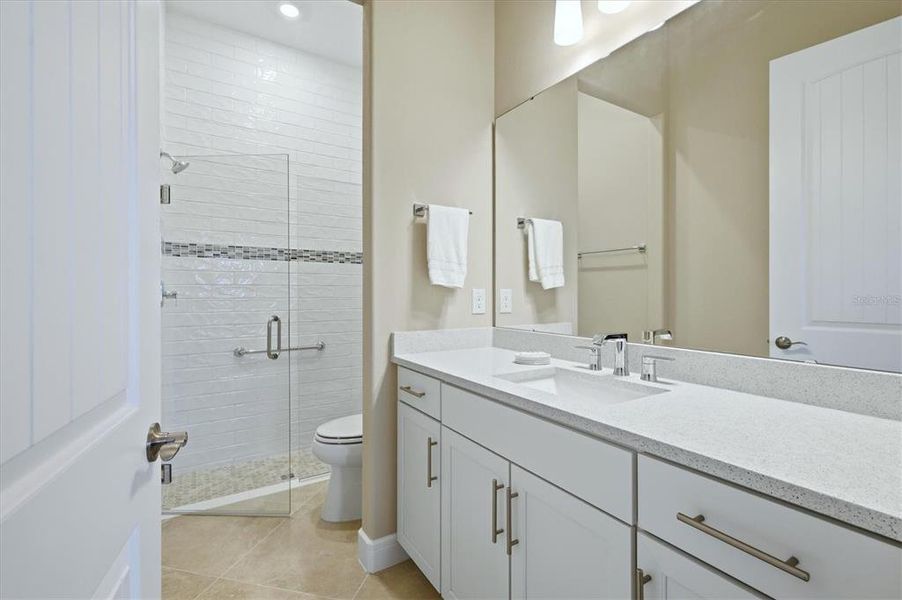 Furnished interior view inside a new home in , Parrish (Image 17).