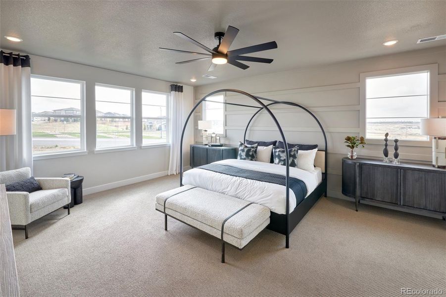 Furnished interior view inside a new home in , Aurora (Image 13).